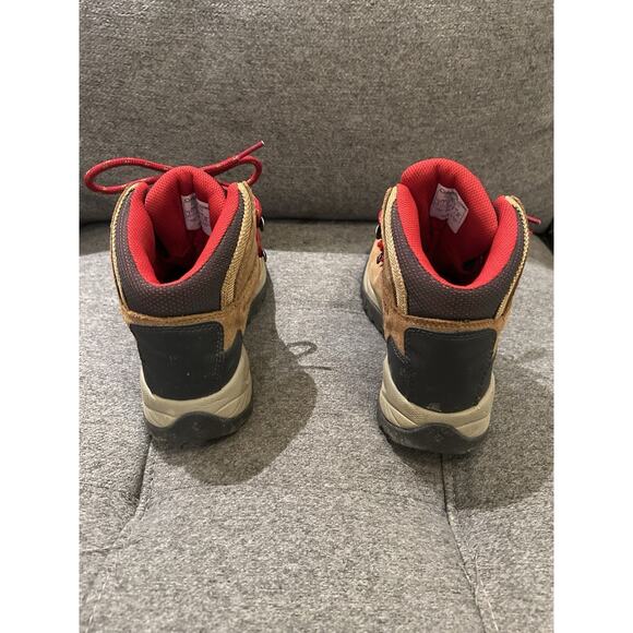 Columbia Newton Ridge Plus Brown Red Solid Hiking Women's Size 7 - Picture 4 of 10
